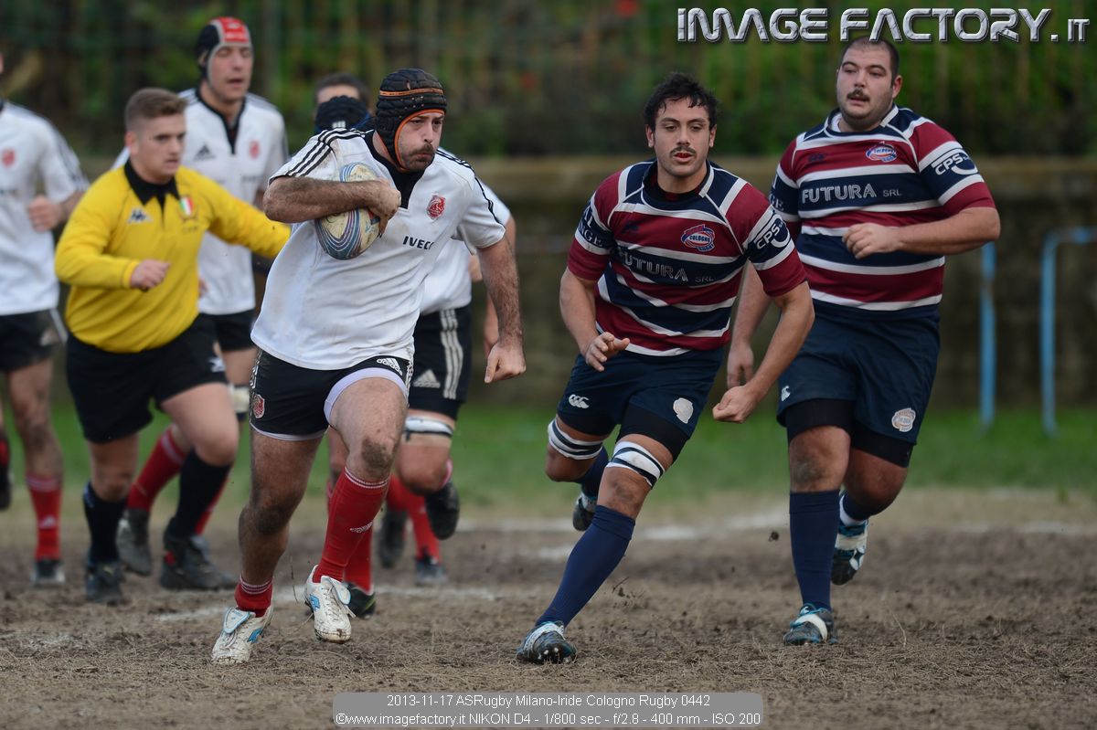 2013-11-17 ASRugby Milano-Iride Cologno Rugby 0442